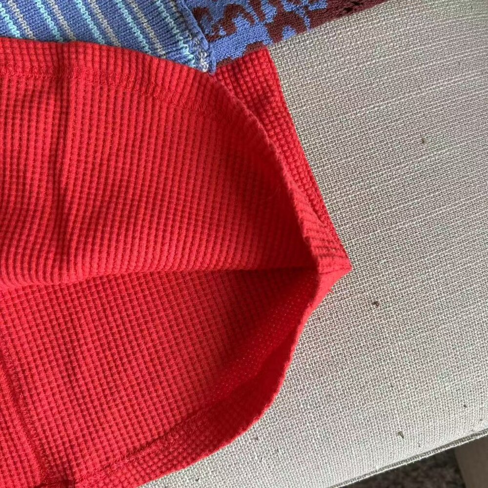 ✨ SALE NEW Free People We The Free All In Cuff Knit Top Rouge Combo Small - Picture 8 of 8